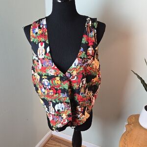Christmas Toyland Holiday Vest